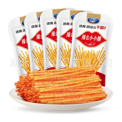 贤哥小小脆辣条网红爆款儿时经典湖南特产小零食休闲食品小吃批发图5
