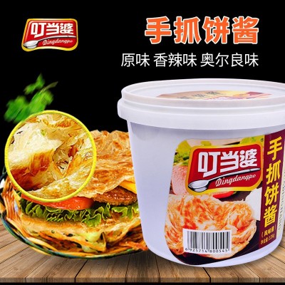 叮当婆手抓饼酱料 2.25kg超值装 餐饮调味酱 风味小吃酱图3