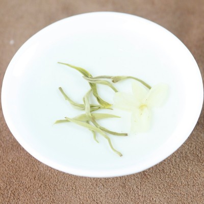 新茶四川雅益闲飘雪花茶 浓香型茉莉花茶 散装茶叶图3
