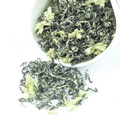 新茶四川雅益闲飘雪花茶 浓香型茉莉花茶 散装茶叶图5