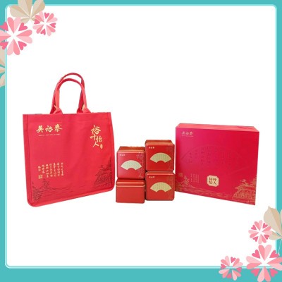 吴裕泰茉莉花茶红茶龙井绿茶金奖银毫小白毫特级正山小种袋装老北图5