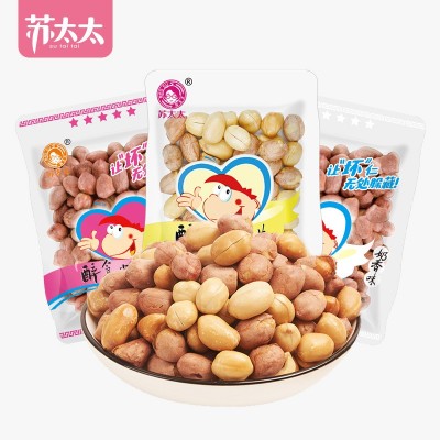 苏太太五香花生米下酒菜零食小吃烘炒花生仁批发真空小包装500g图4