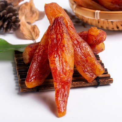 鲜记 带皮小香薯500g/罐 红薯干软糯带皮番薯干 薄皮小香薯独立真图4