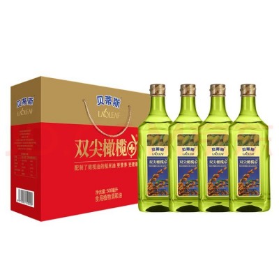 贝蒂斯橄榄油礼盒节日送礼特级初榨手提食用调和油团购批发508ml图5