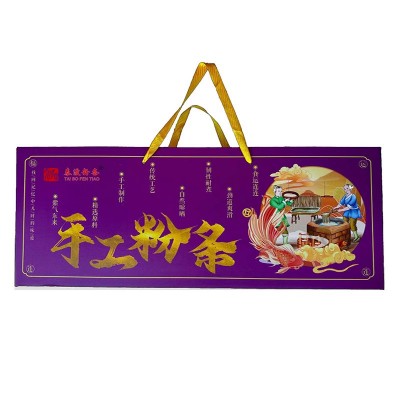 泰波粉条礼盒装正宗纯手工农家红薯粉条团购批发袋装地瓜细粉条图5