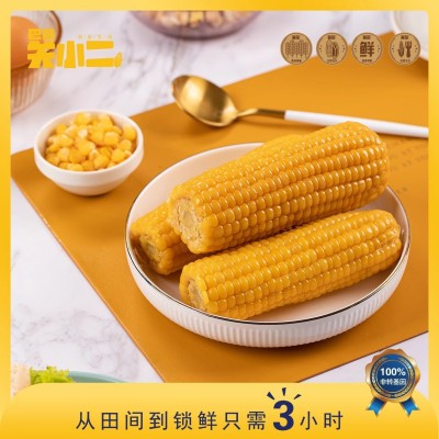 巴萌关小二河套糯玉米礼盒装 新鲜真空非转基因鲜食玉米营养轻食图3