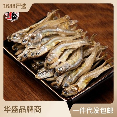 华盛海鲜干货水产鯷鱼干零食即食东海天然下酒菜小鱼115G*1袋图2