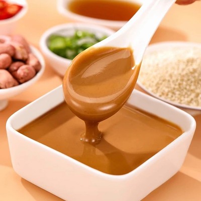 二八酱家用拌凉菜芝麻酱调料老北京火锅蘸料花生酱批发袋装二八酱图5