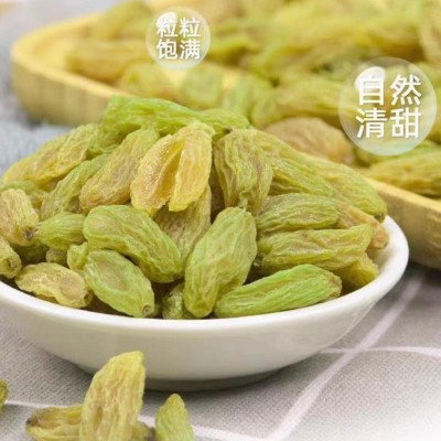 新疆吐鲁番绿葡萄干20斤散装现货无核绿葡萄干零食果干批发图4