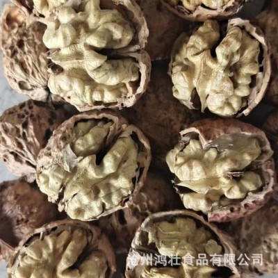 云南大核桃特级新鲜野生散装纸皮核桃干果坚果2023年新货批发图4