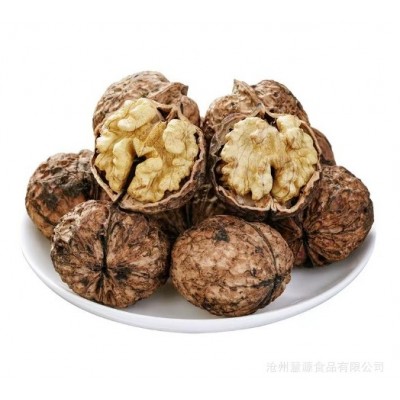 云南大麻果薄皮核桃原味散装批发 特产皮薄肉厚500g大麻子核桃图5