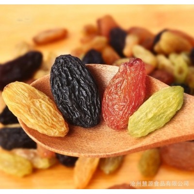 新疆特产四色葡萄干大量批发代发500g 新货混合提子干葡萄果干图3