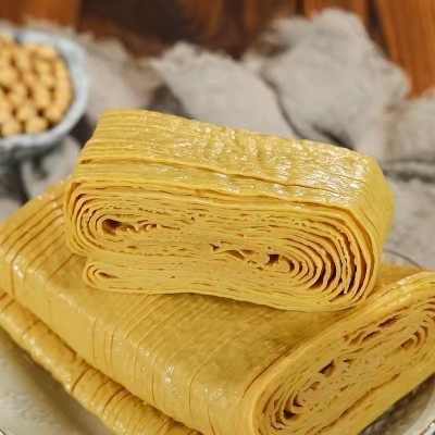 火锅店食材云丝农家手工豆腐丝凉拌菜食材麻辣烫火锅豆腐皮干货图4