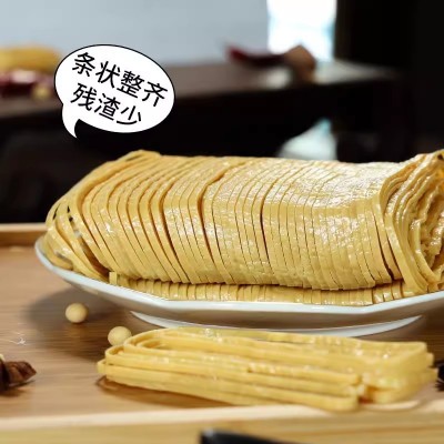 火锅店食材云丝农家手工豆腐丝凉拌菜食材麻辣烫火锅豆腐皮干货图2
