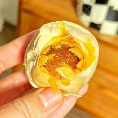 楚丹流油烤鸭蛋开袋即食咸香适宜20枚50g-60g装新鲜鸭蛋腌制鲜美图3