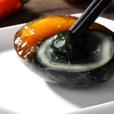 楚丹松花蛋多规格可选个个大蛋爆溏心无铅工艺凉拌皮蛋鲜香味美图3