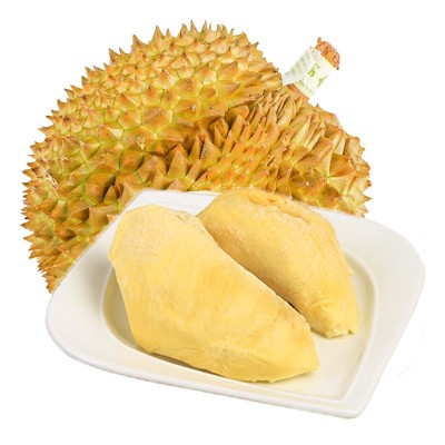 榴莲金枕榴莲肉冷冻无核3kg/袋烤榴莲做蛋糕烘焙食材整箱水果批发图4