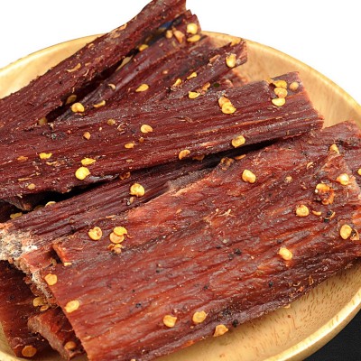 疯味世代风干猪肉5kg 四川特产袋装五香味麻辣味香辣味风干猪肉图5