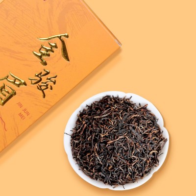 蜜香金骏眉高山小种功夫红茶叶礼盒装直播带货福利品批发一件代发图2