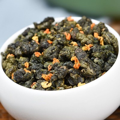 桂花乌龙茶浓香型新茶铁观音窨制桂花茶高山茶叶袋装礼盒罐装500g图4