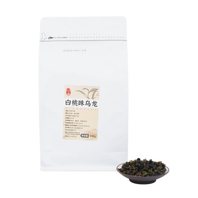 白桃乌龙2号茶立芳奶茶店专用茶叶 高品质奶茶水果茶商用散茶500g图4