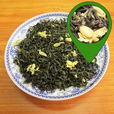 知茶人100克茉莉香芽袋装茶 茉莉花茶 蒙顶山茶图5