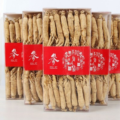 长白山整支人参白参生晒参500克代打粉东北白参园参鲜参生参图5