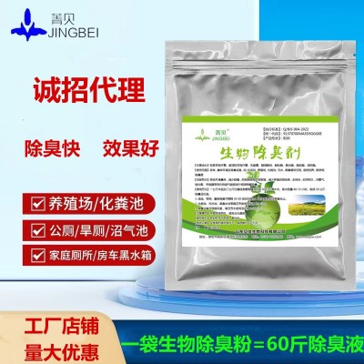 微生物除臭剂养殖场垃圾站化粪池旱厕除味剂污水喷淋塔废 气除臭剂图3