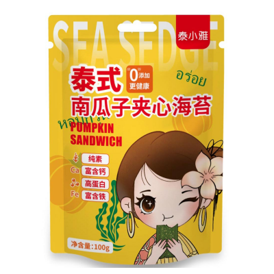 泰小雅泰式南瓜子夹心海苔100g/袋图2