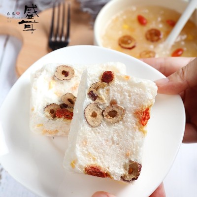 盛耳 冻干银耳羹免煮冲泡方便即食懒人速食代餐冰糖雪梨红枣汤90g图3