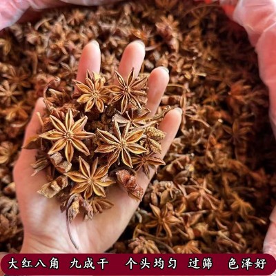 广西大红八角大茴香大料干货 地摊八角火锅底料香辛料图4