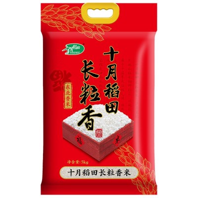 十月稻田 长粒香米东北大米香米粳米米饭煮粥5kg10斤图4