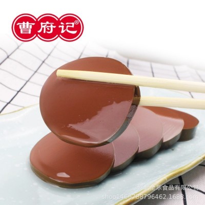 厂家直发曹府记火锅鸭血新鲜400*20袋麻辣烫火锅食材商用三证齐全图2