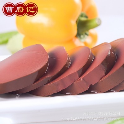 曹府记火锅羊血400g20袋麻辣烫羊杂汤火锅食材整箱厂家批发商用图3
