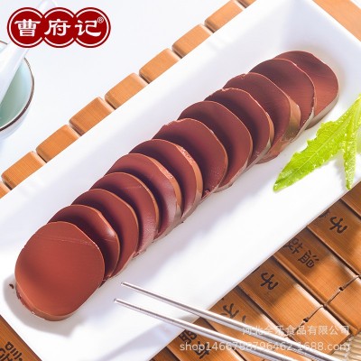 曹府记火锅羊血400g20袋麻辣烫羊杂汤火锅食材整箱厂家批发商用图2