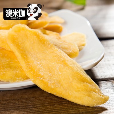 芒果干90克袋装芒果片果脯休闲零食香脆图4