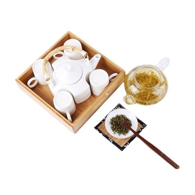 2024新茶瀑布仙茗黄金芽 126g盒装绿茶 金韵系列24K黄金芽茶图5