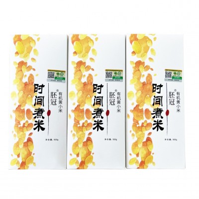 有机黄小米内蒙古敖汉旗产区优质黄小米500g/盒图4