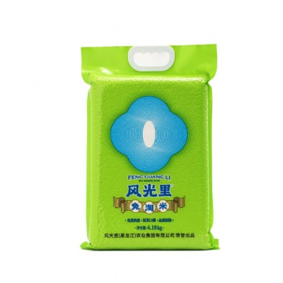 风光里免淘米【绿】方便快捷4.18kg/袋省时省力软糯香甜煮饭简单图4