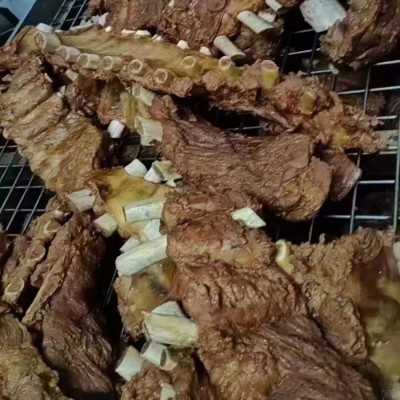 厂家一手货源八分熟寸排猪排骨20斤卤菜店市场专用食材跑江湖批发图2