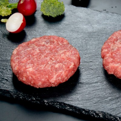 罗克威登牛肉饼汉堡肉饼早餐半成品手拍牛肉饼预制菜空气炸锅食材图3