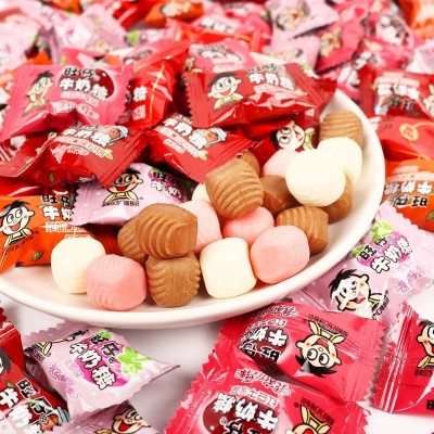 旺仔牛奶糖500g袋装旺气满堂婚庆喜糖牛奶原味糖果礼包休闲零食图4