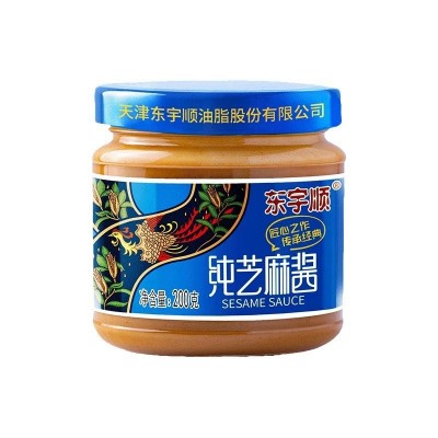 东宇顺纯芝麻酱无添加麻酱拌面酱火锅蘸料官方旗舰店图4