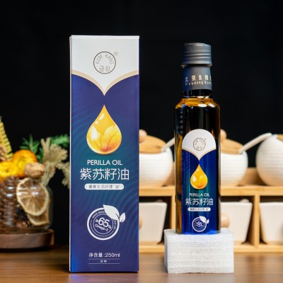 【工厂直供】KUM KANG/金刚250ml玻璃瓶装冷榨紫苏籽油图2