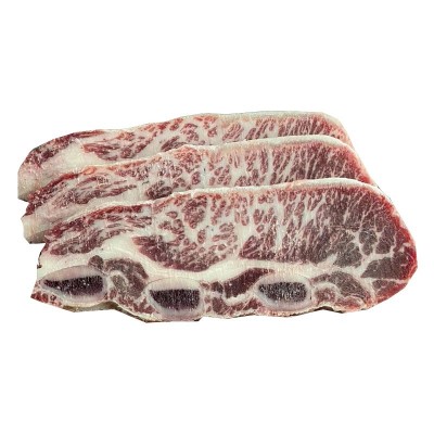 澳洲进口谷饲三骨牛仔骨 带骨牛小排 雪花牛肉 牛肋排 量大价优图5