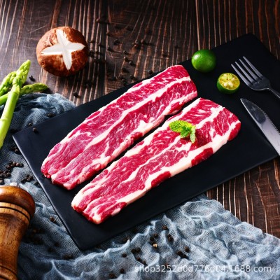 牛排原切整块批发源头厂家菲力西冷眼肉战斧黑椒街头牛排商用图2