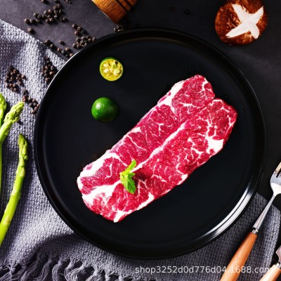 街头牛排原切新鲜静腌批发儿童黑椒菲力西冷牛扒厚切牛排整箱厂家图5