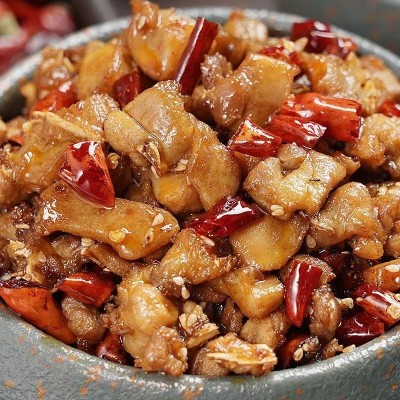 自贡冷吃兔四川特产小吃麻辣兔肉零食休闲食品厂家批发源头货源图2