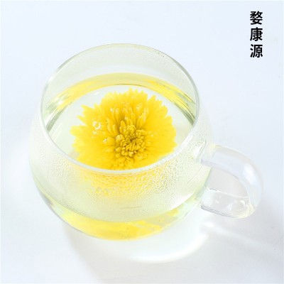 婺康源 婺源皇菊 一朵一杯 徽州皇菊 大黄菊 散装罐装 菊花茶批发图3