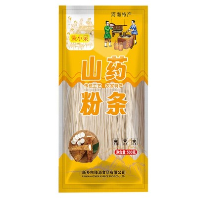 工厂店山药粉条500克/袋代发展销团礼品山药粉丝火锅麻辣烫酸辣粉图5